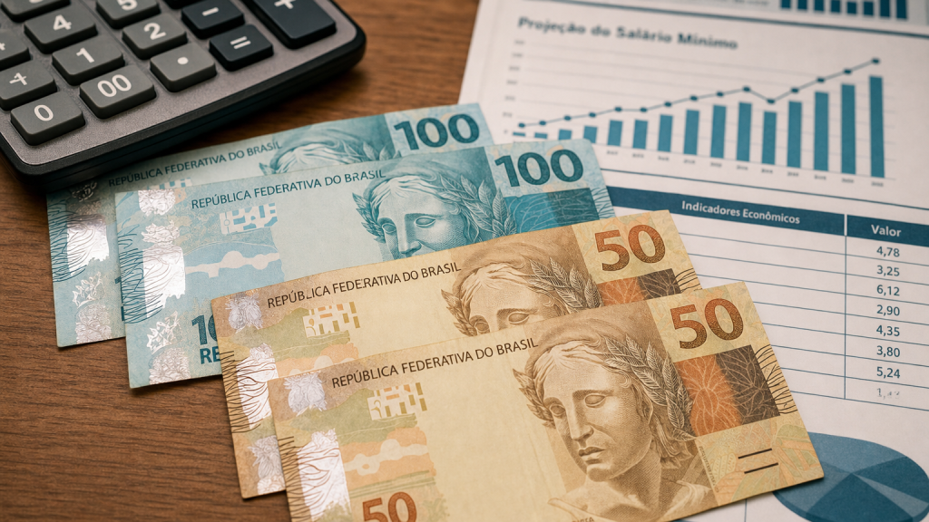 Governo projeta salário mínimo de R$ 2.020