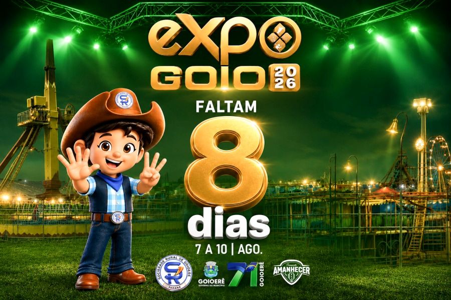 ExpoGoio 2026 começa em oito dias e promete grandes atrações