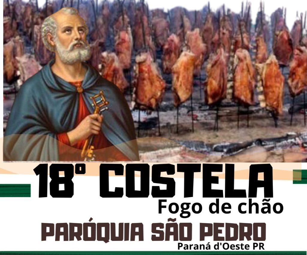 Paraná d’Oeste realiza tradicional Costela Fogo de Chão no próximo domingo