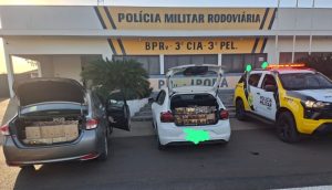 Contrabando: Polícia apreende 572 perfumes na PRC-272