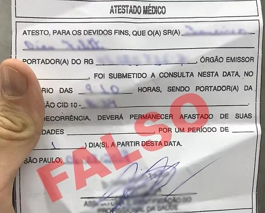 Gaeco investiga esquema de atestados médicos falsos
