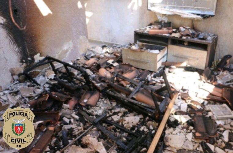 Polícia Civil cumpre mandado contra investigado por incêndio e morte de cão