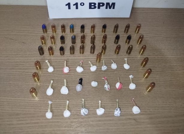 ROTAM prende homem por tráfico de drogas