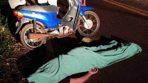 Motociclista morre após atropelar animal na PR-495