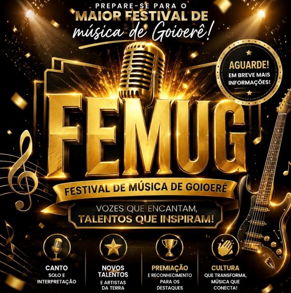 FEMUG 2026 já começa a ganhar forma em Goioerê