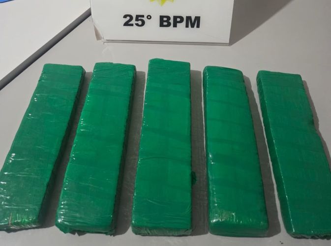 Mais de 2 kg de maconha são encontrados em quintal de residência