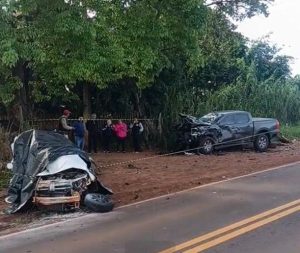 Ultrapassagem provoca acidente fatal na PR-180 em Goioerê