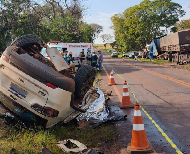 Servidora de Corbélia morre em acidente na PR-573