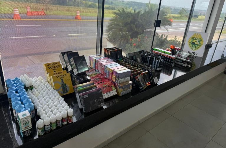 ROTAM apreende 470 cigarros eletrônicos