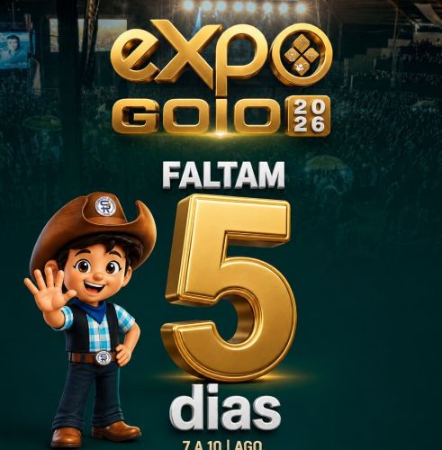 ExpoGoio 2026 começa em apenas 5 dias
