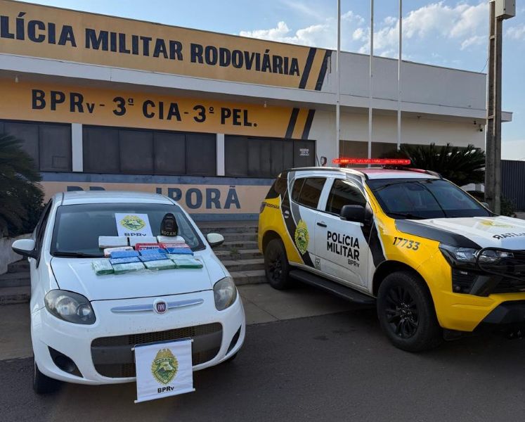 Polícia Rodoviária apreende 16,8 kg de cocaína em tanque de veículo
