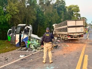 Tragédia na BR-373 deixa 23 mortos em Ipiranga
