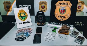 Polícia apreende drogas durante operação contra tráfico