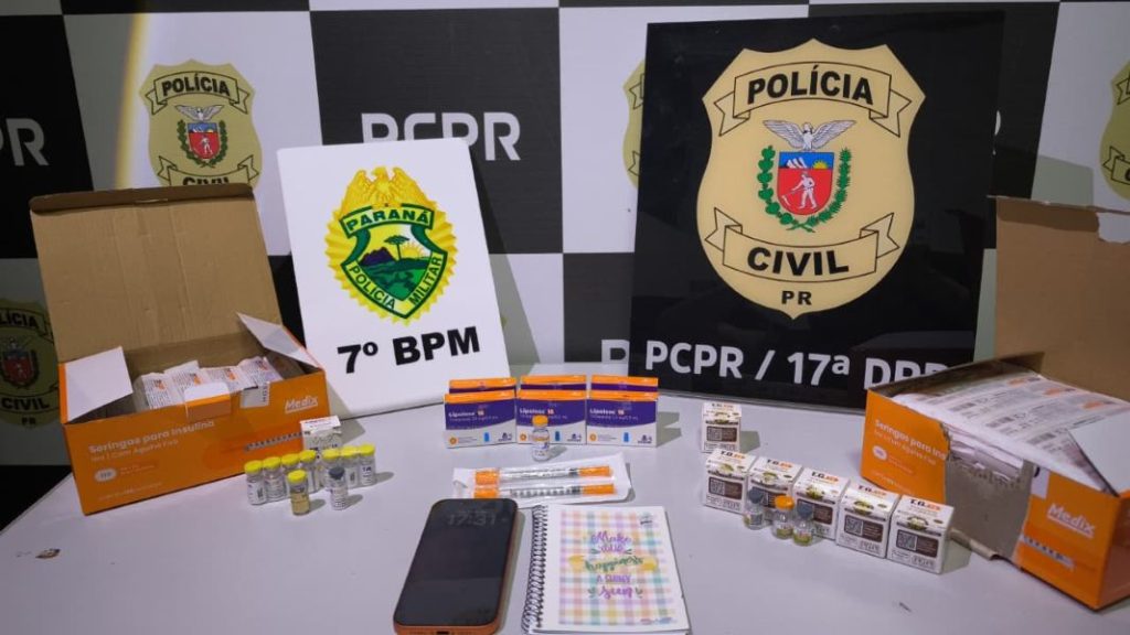 Polícia apreende canetas emagrecedoras e prende homem em Tapejara