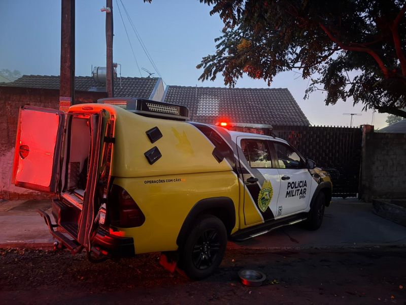 Violência doméstica termina com prisão e ameaças contra policiais