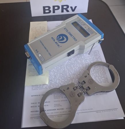 Polícia Rodoviária prende condutor embriagado em rodovia
