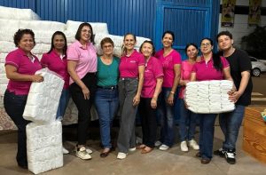 Comitê Mulher Sicredi realiza voluntariado na Casa das Fraldas