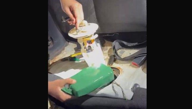 PRF apreende 24,86 kg de pasta base de cocaína