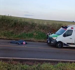 Acidente fatal mata passageira de motocicleta
