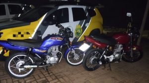Infração de trânsito termina com duas motocicletas apreendidas