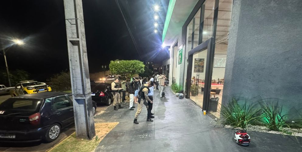 Madrugada agitada mobiliza Polícia Militar em múltiplas ocorrências